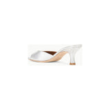 Staud Brigitte Mule Silver
