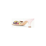 Staud Brigitte Mule Silver