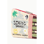 CARMELLA BEADED CLUTCH Staud