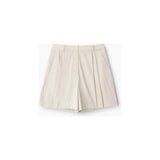 Staud Cruz Linen Short Natural