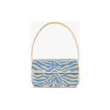 Staud Tommy Bag in Light Blue Cream