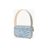 Staud Tommy Bag in Light Blue Cream