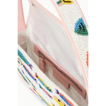 Light Gray Staud Tommy Beaded Bag Pop Sardines
