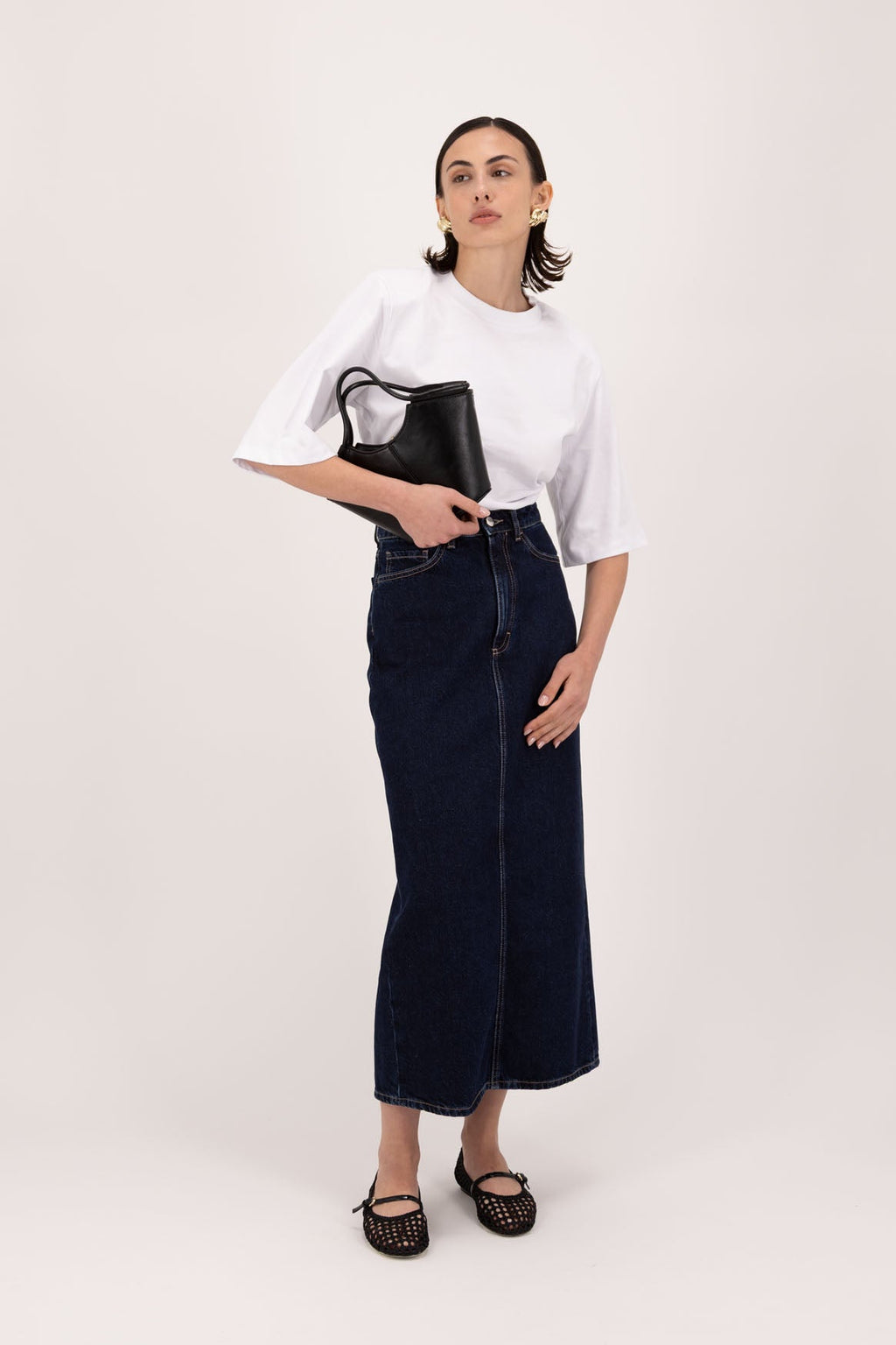 Suki Denim Skirt ICON DENIM LOS ANGELES