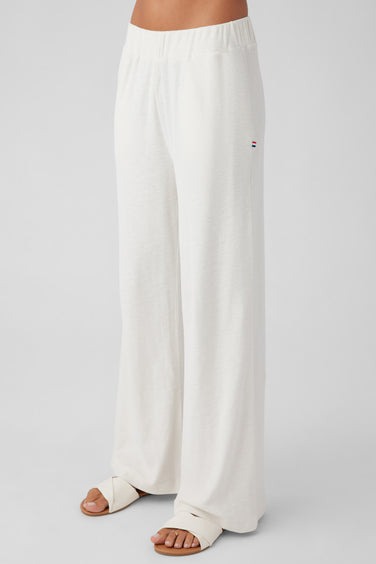 Sol Angeles Terry Wide Leg Pant