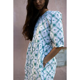 SZ Blockprints Gaia Dress Chakri Print