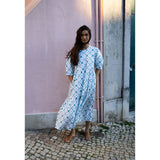 SZ Blockprints Gaia Dress Chakri Print