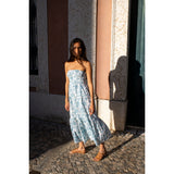 SZ Blockprints Mira Dress in Isa Print