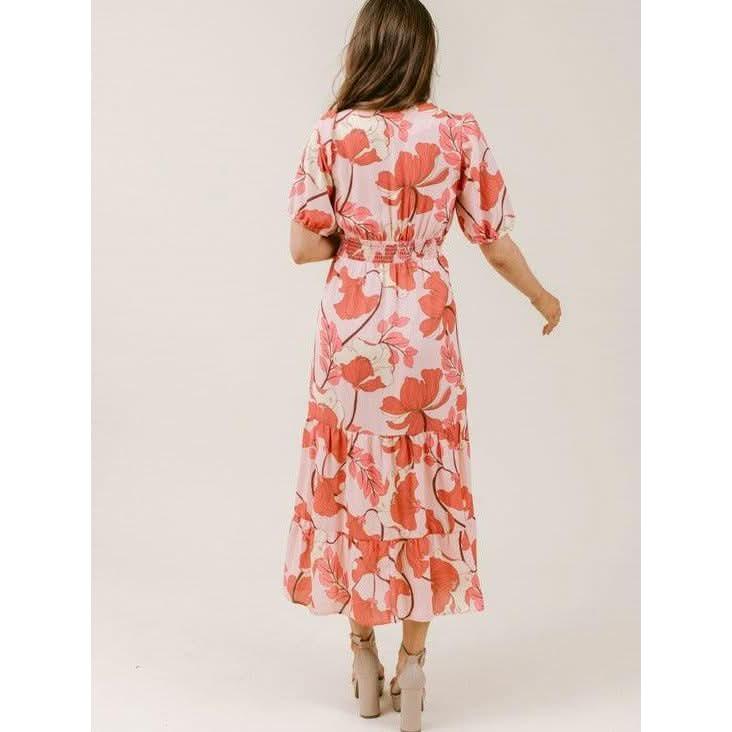 LaRoque Joanna Dress Sorbet Blossom - Primm's