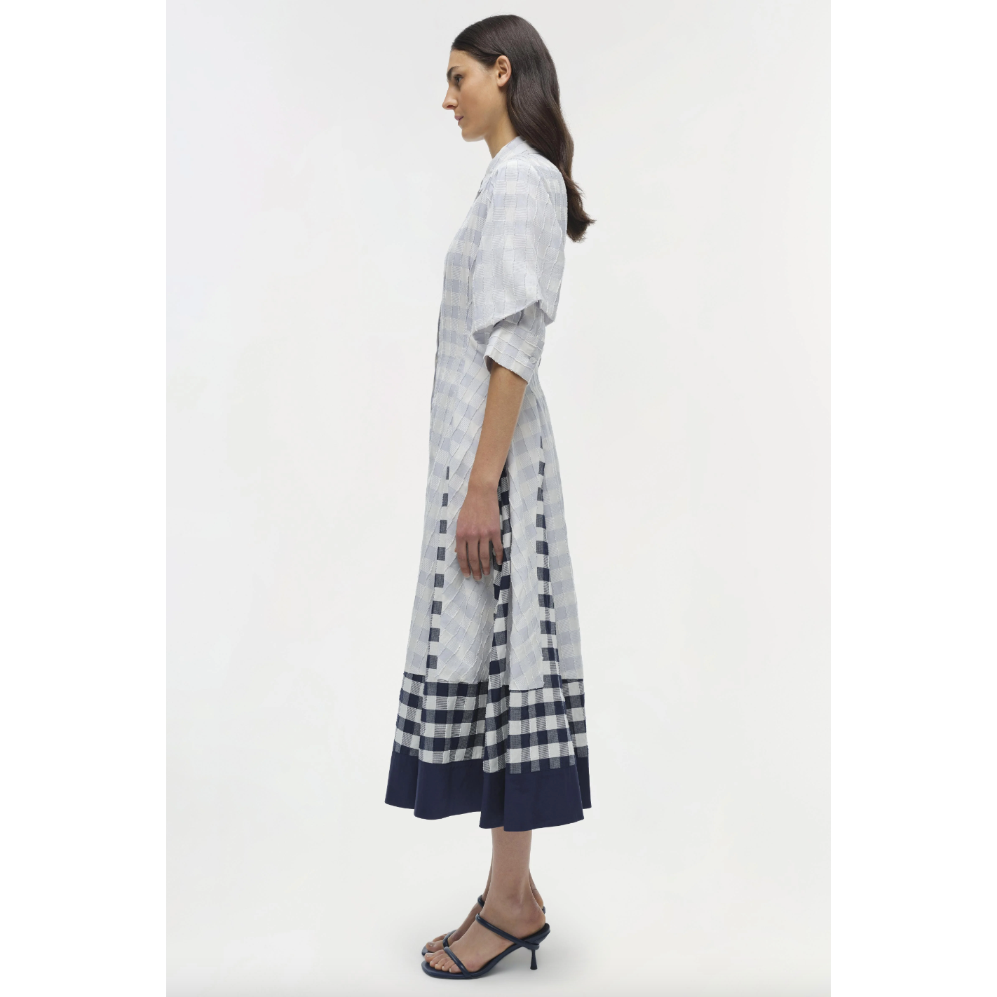 Simkhai Jazz Pintuck Midi Dress