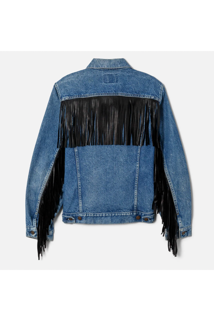 RE/DONE Levi's Fringe Trucker Jacket Re/Done