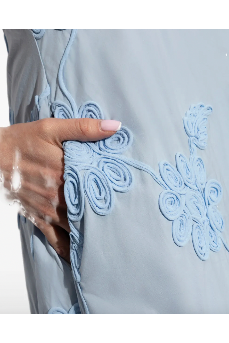 Flared strapless midi dress Primm's