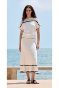 Midi skirt with openwork hem Sita Murt