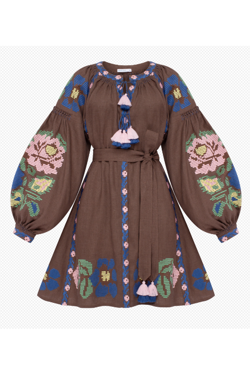 Pixel Rose Mini Dress Primm's Exclusive Annabo