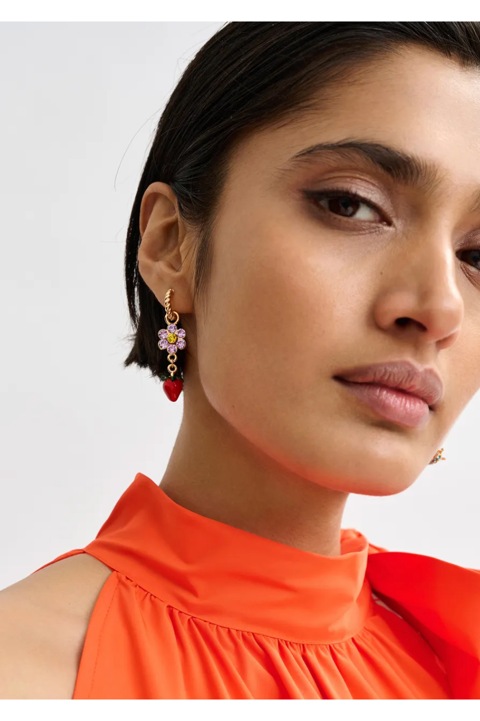 Jolan Earrings with Charms ESSENTIEL ANTWERP