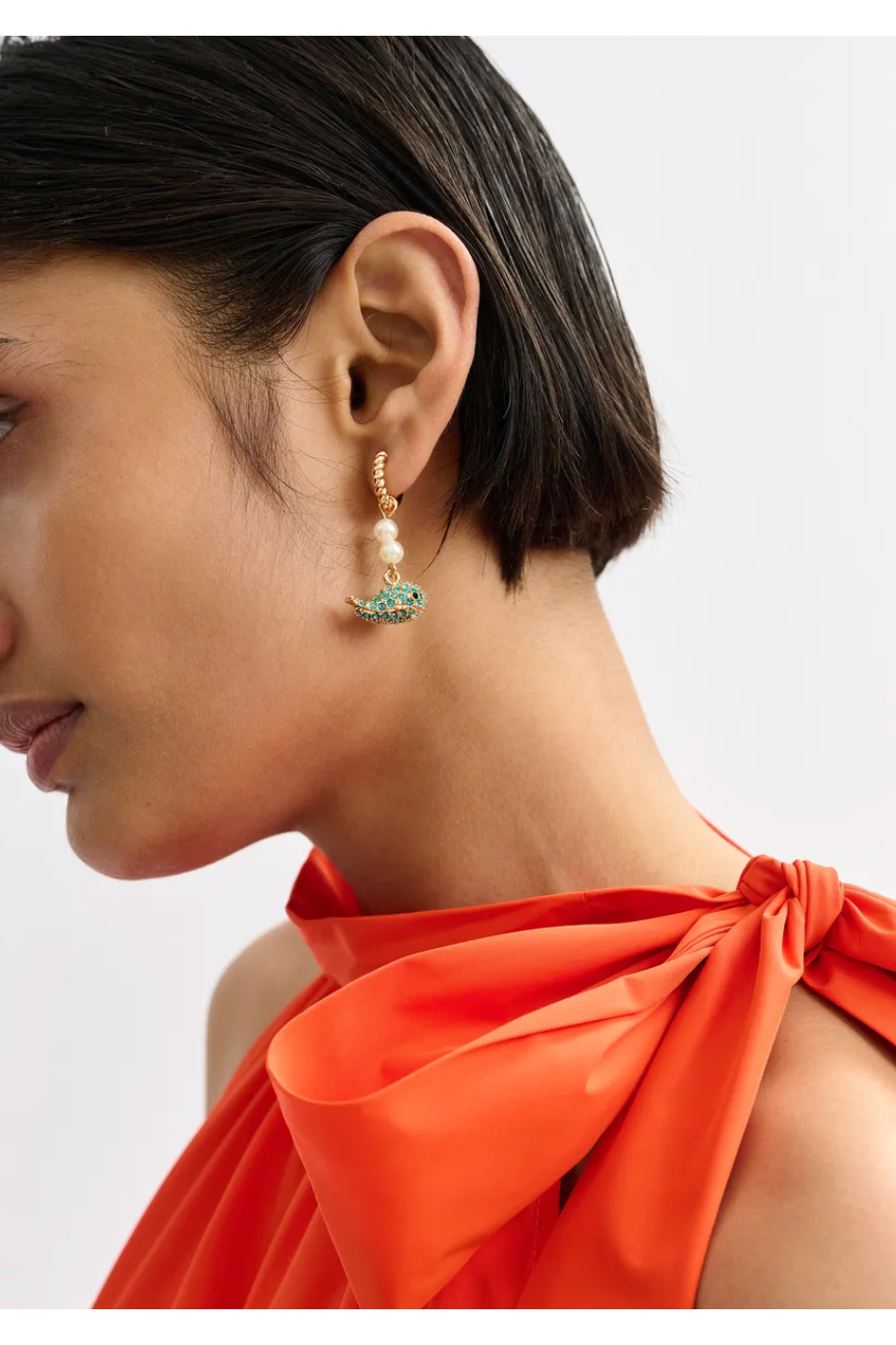 Jolan Earrings with Charms ESSENTIEL ANTWERP
