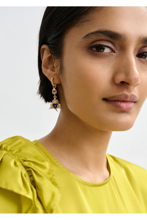 Jessika Earrings with Charms ESSENTIEL ANTWERP