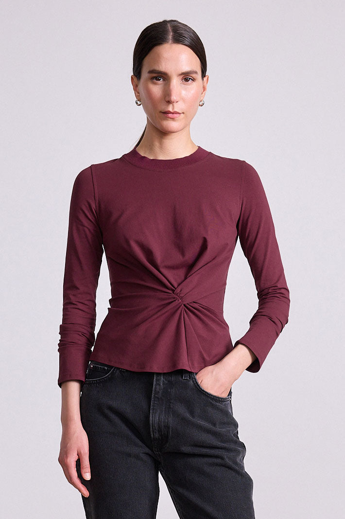 LONG SLEEVE VOLTA TOP Apiece Apart