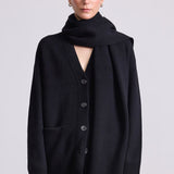 MEDINA CARDIGAN WITH SCARF Apiece Apart