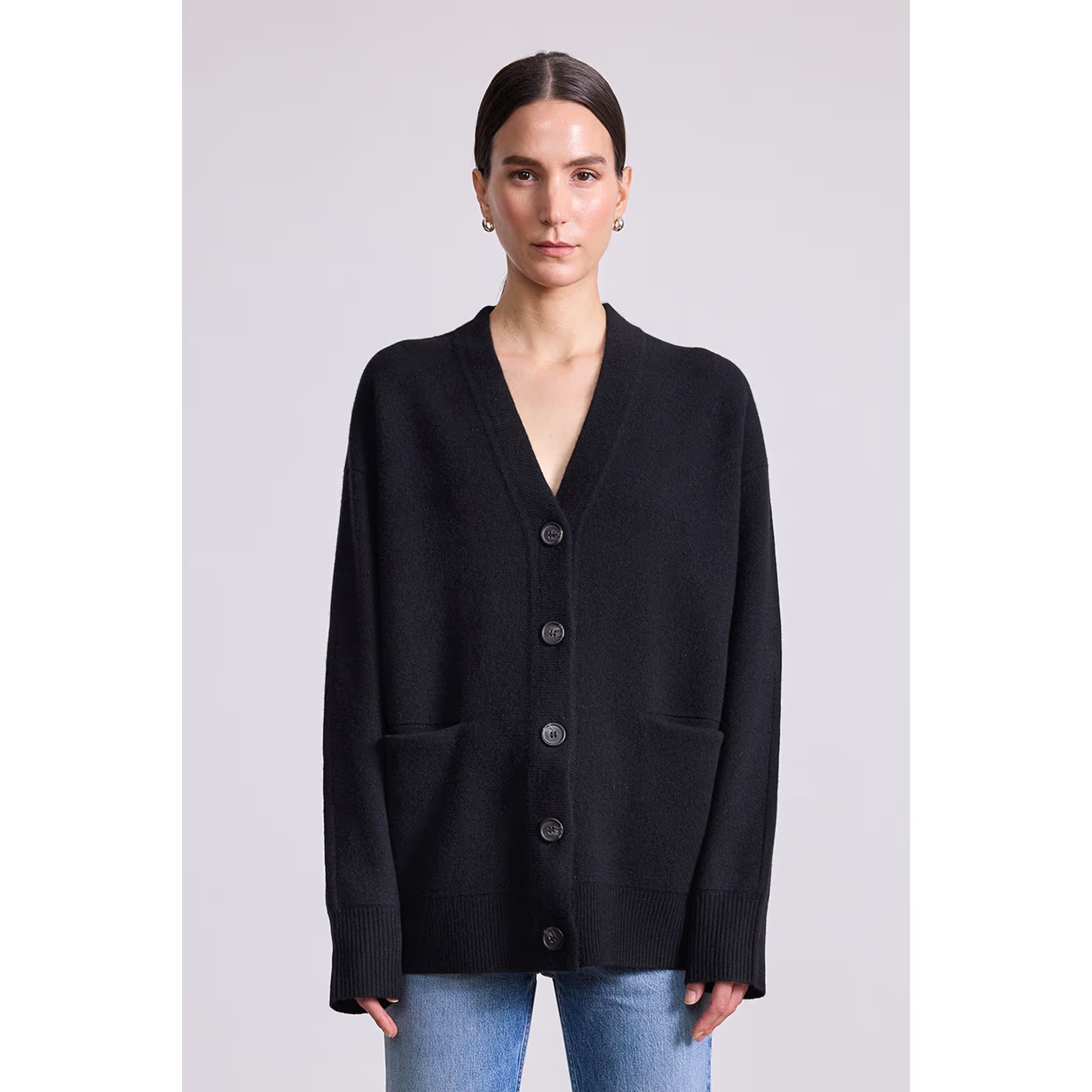 MEDINA CARDIGAN WITH SCARF Apiece Apart