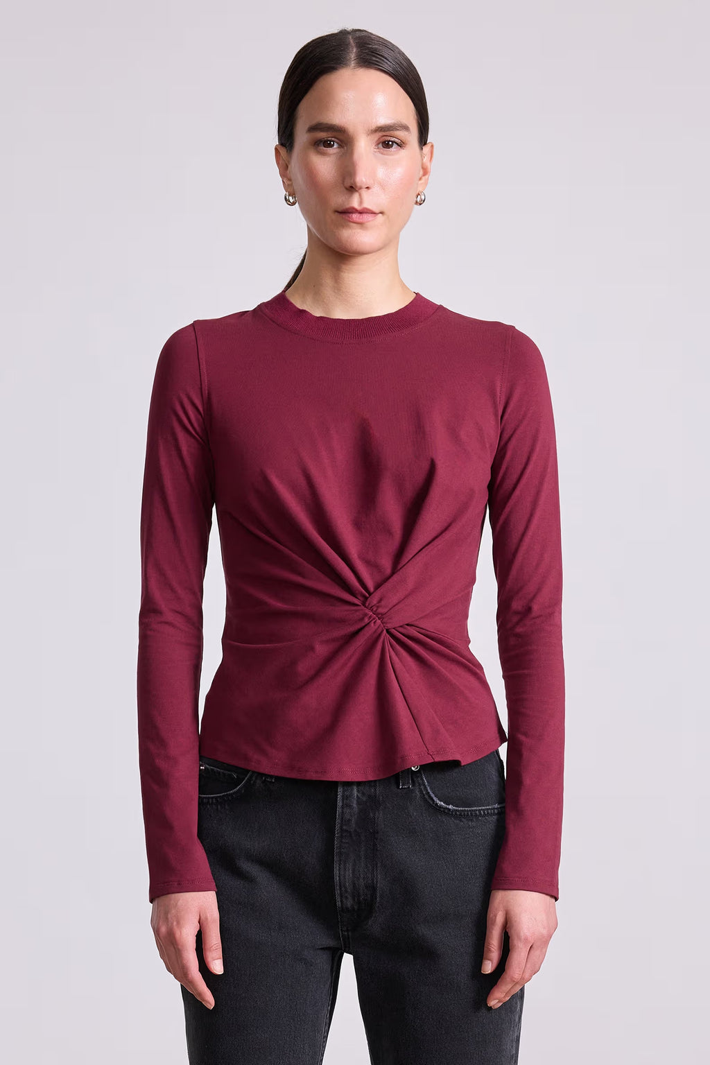 LONG SLEEVE VOLTA TOP Apiece Apart
