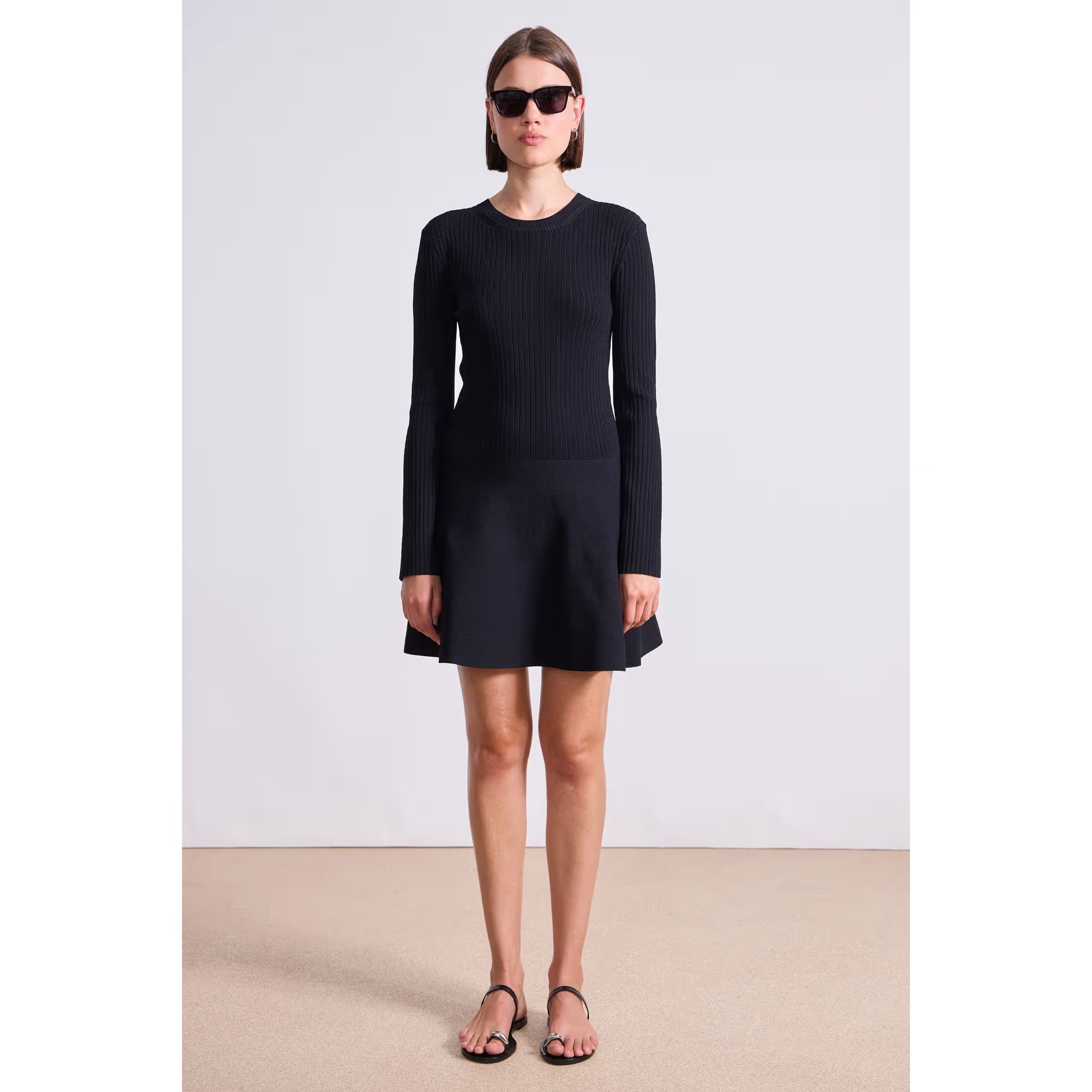 Light Gray Asra Mini Dress
