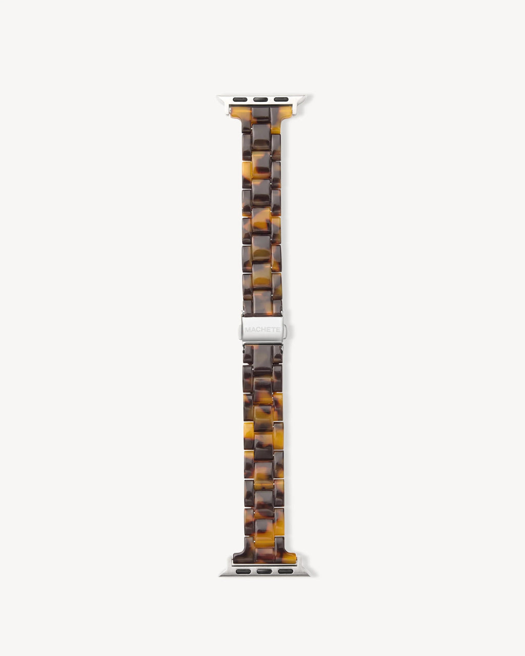 Skinny Apple Watch Band Classic Tortoise Machete