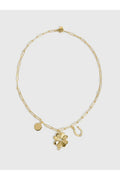 Long Link with Everything Disc, Small Fortuna Horseshoe, and Small Luck and Love Clover Hart
