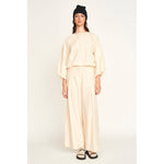 Andaman Top in Alabaster