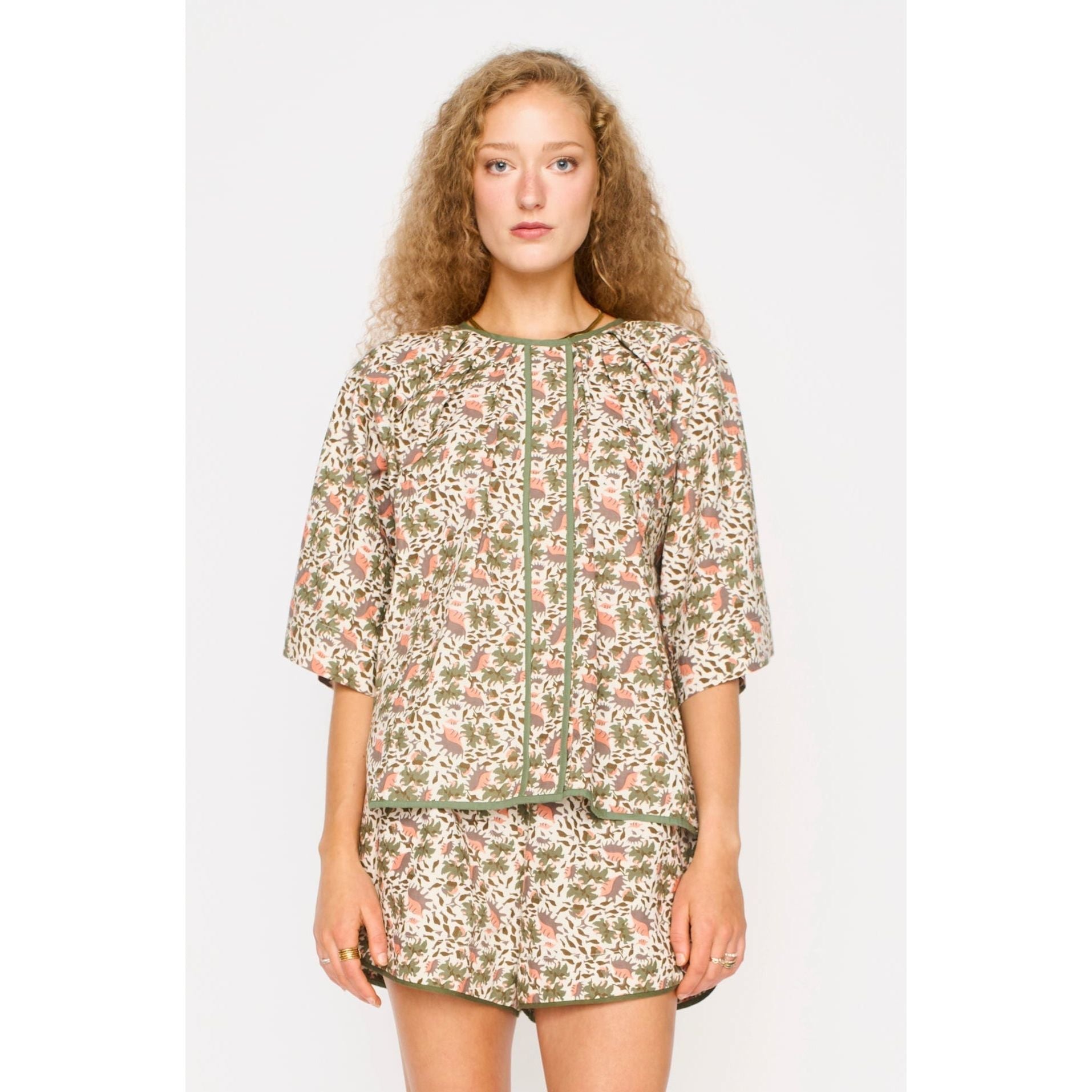 Somerset Top in Pink Cowrie MIRTH