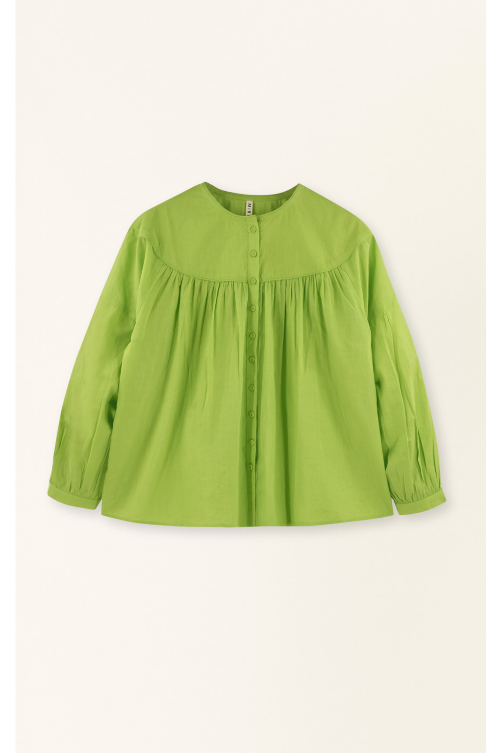 Oslo Blouse in Key Lime MIRTH