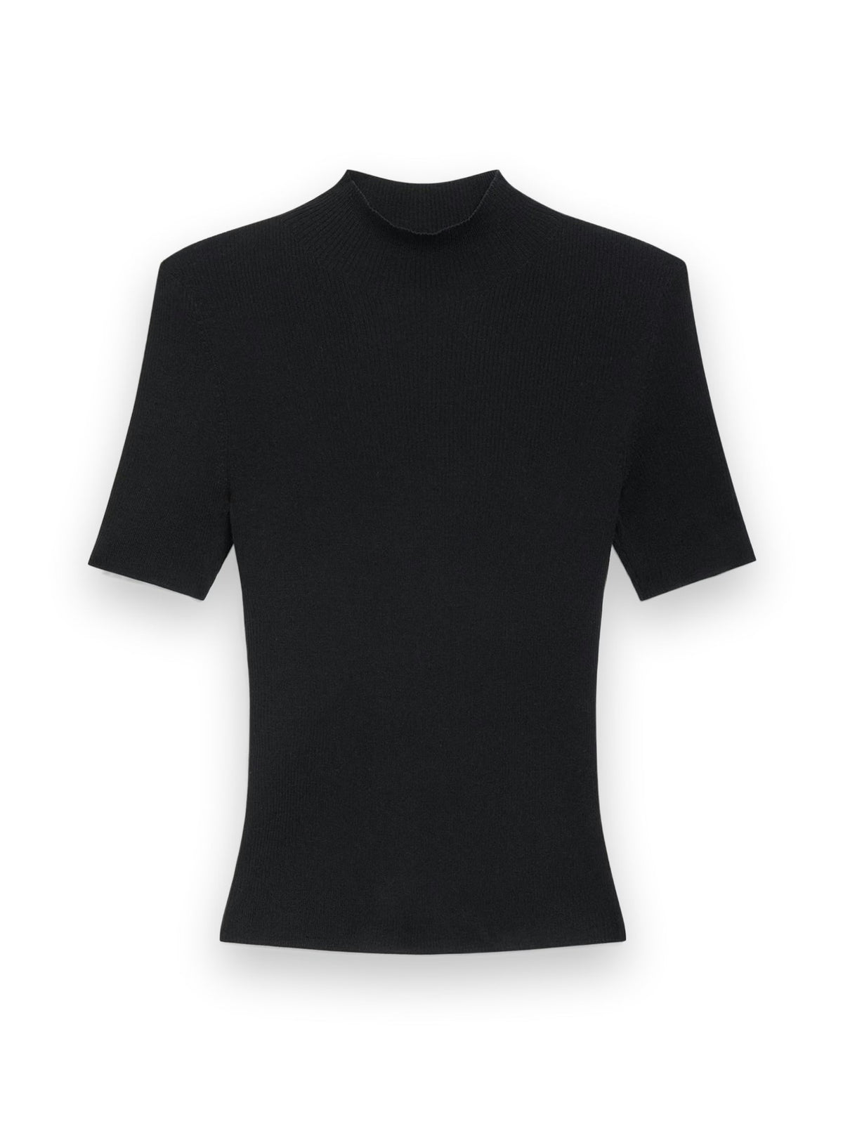 Leenda Mock Neck Sweater in Regal Wool Theory