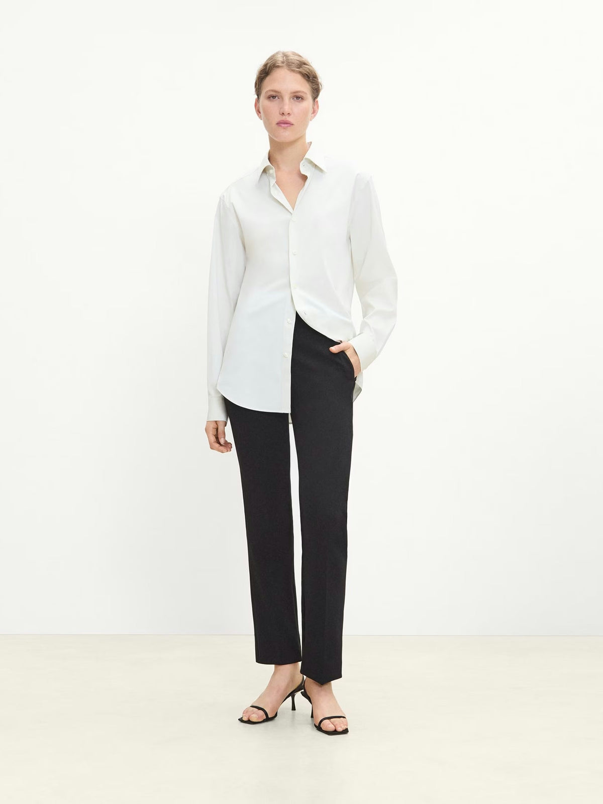 Marcee Pant in Admiral Crepe Theory