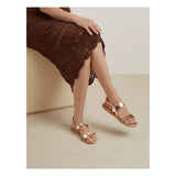 Ancient Greek Sandal Titania Gold
