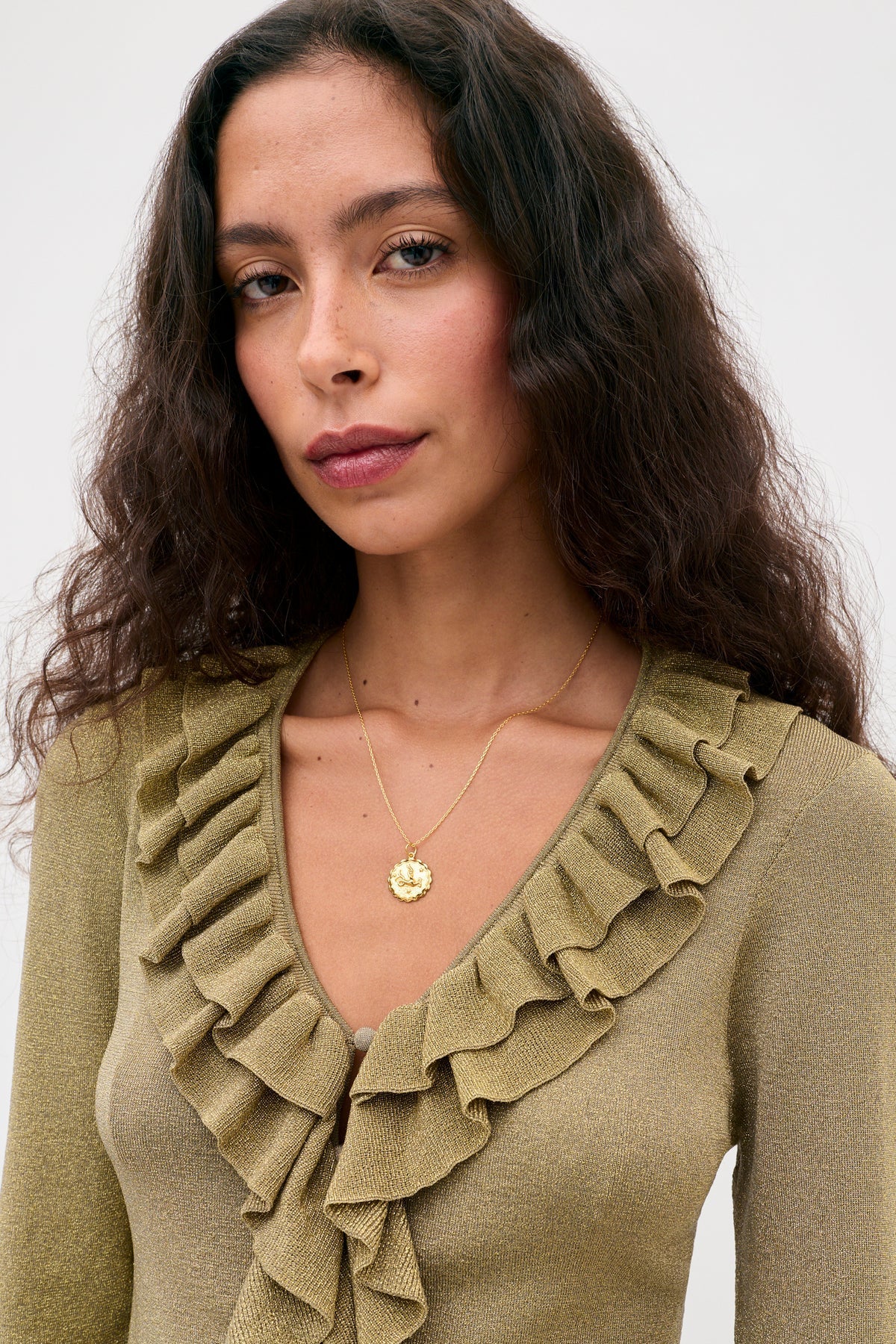 Tacita Cardigan Gold RIXO