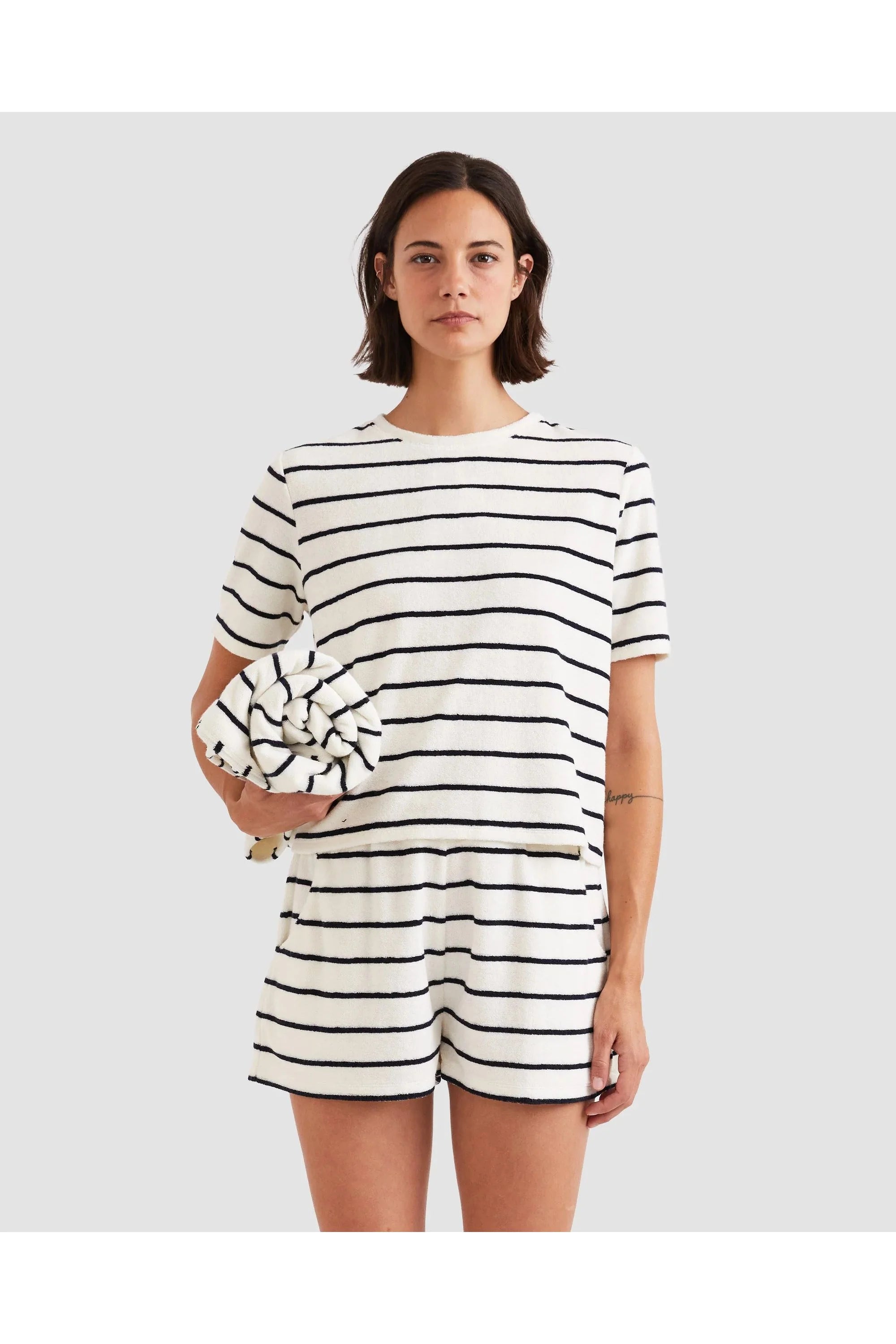 The Terry Venus - Cream/Navy Kule