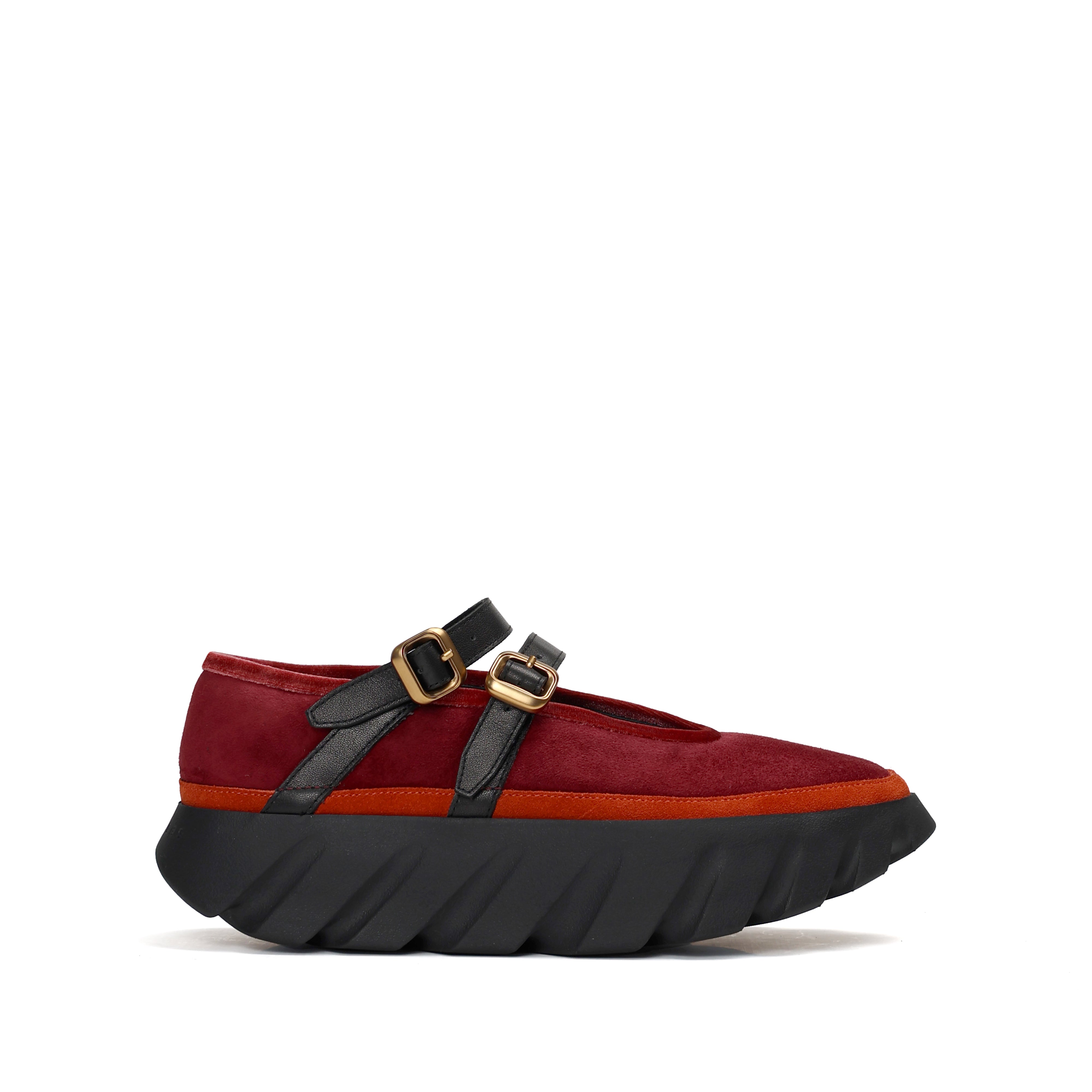 Dark Slate Gray Tura Ballet Burgandy