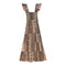Rosy Brown Kendall Dress Antelope Spot Black