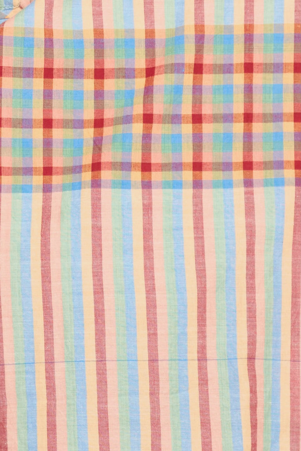 Faro Short Dress in Campfire Plaid MIRTH