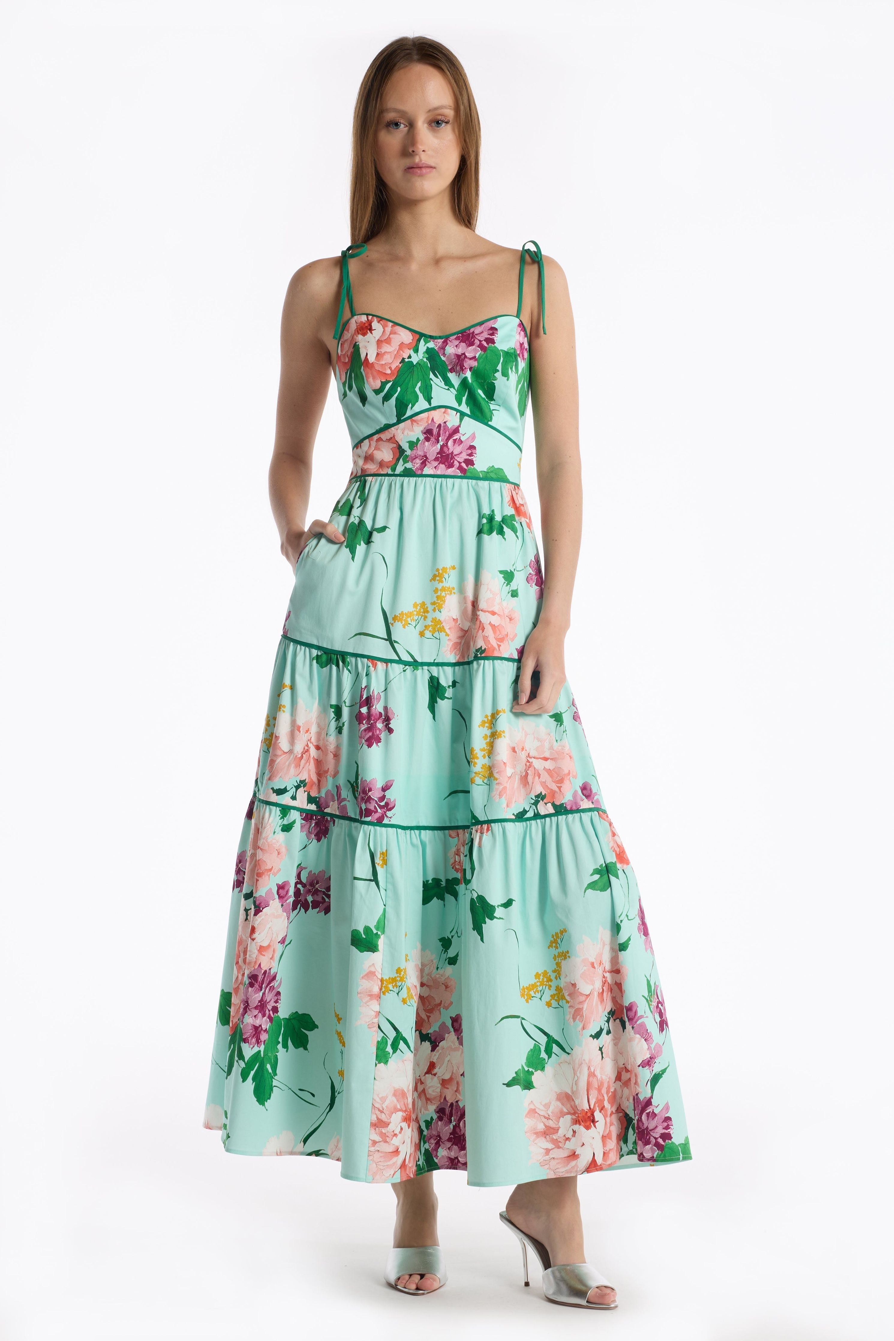 Saphina Dress - Mint Tranquility Christy Lynn