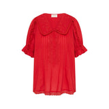 Auguste the Label Ellory Blouse Red