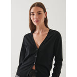 16GG XFINE MERINO FITTED BTN CARDI