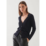 16GG XFINE MERINO FITTED BTN CARDI
