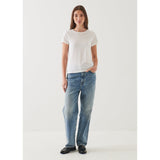 Patrick Assaraf Lightweight Pima Cotton Classic T-Shirt White