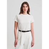 Patrick Assaraf SS Iconic Fitted Crew Chalk
