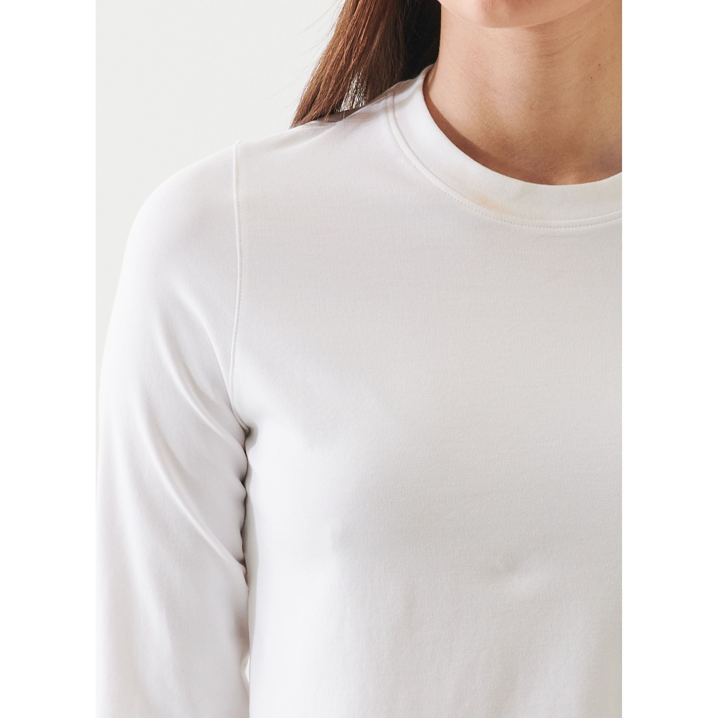 LS ICONIC PIMA STRETCH BABY TEE
