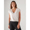 Patrick Assaraf Pima Cotton Stretch Dolman VNeck Tee - Primm's