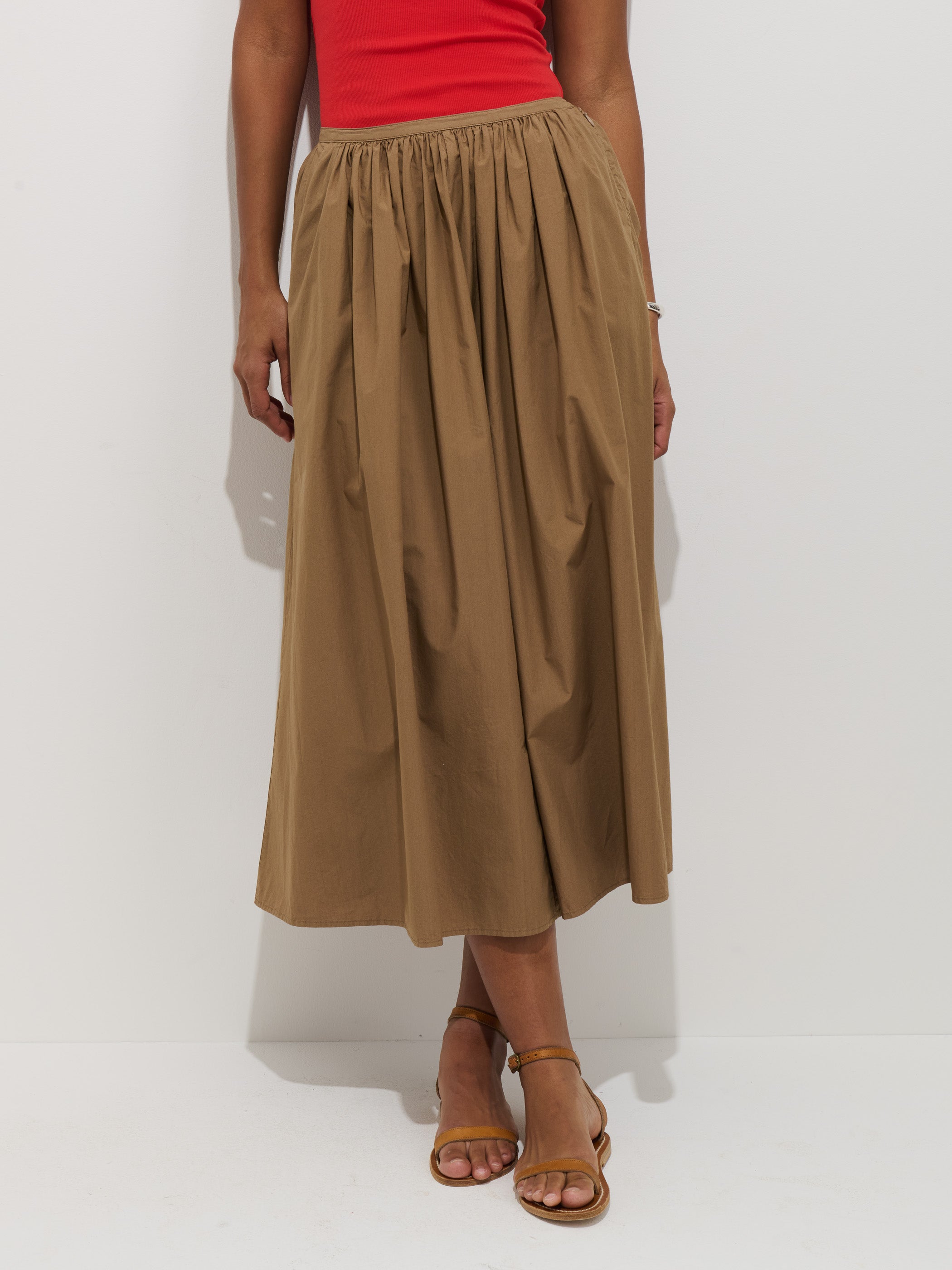 Sarah Skirt In Cotton Alex Mill