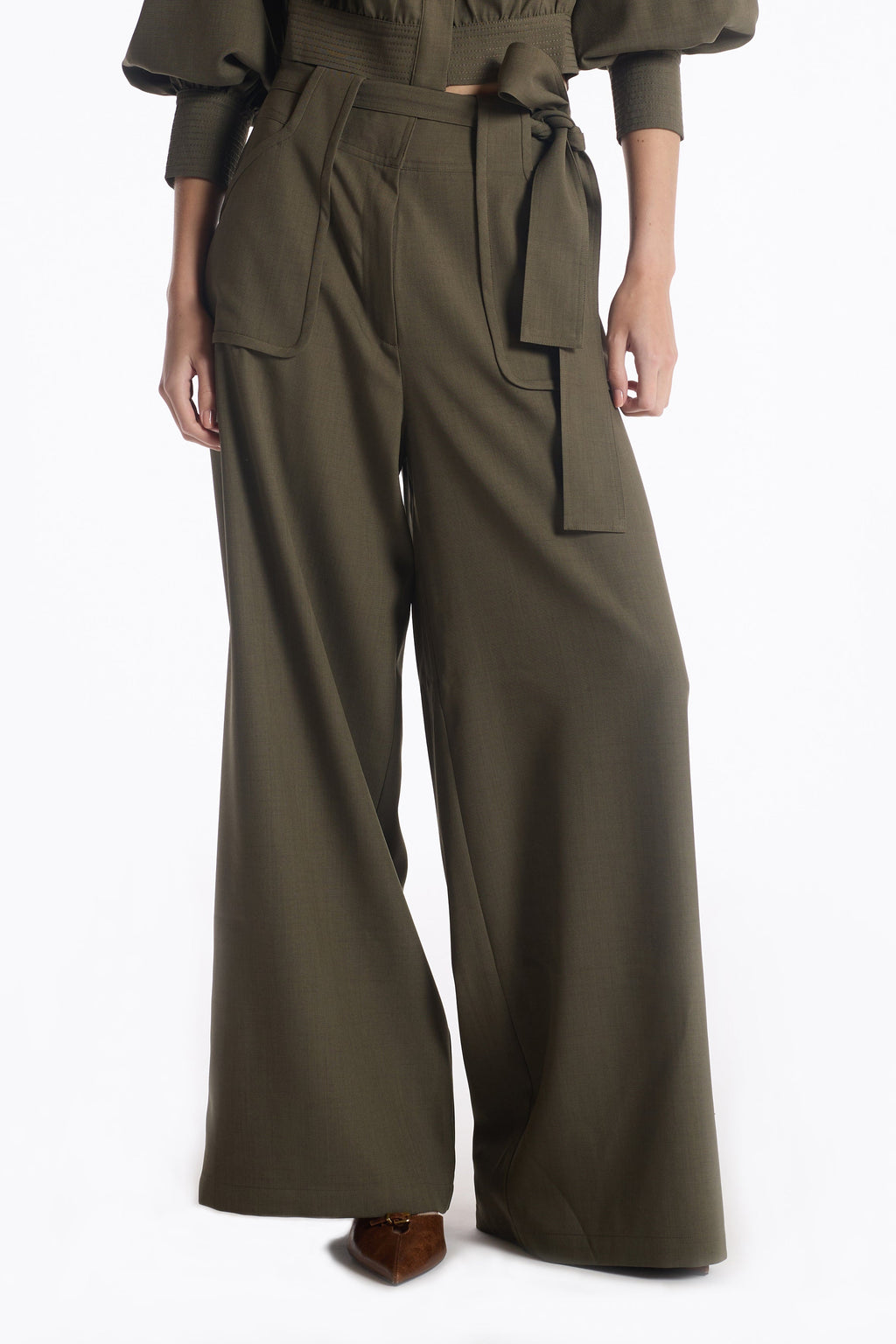 Fallon Pant - Moss Christy Lynn