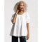 Antique White Zonda Top Cotton Poplin White